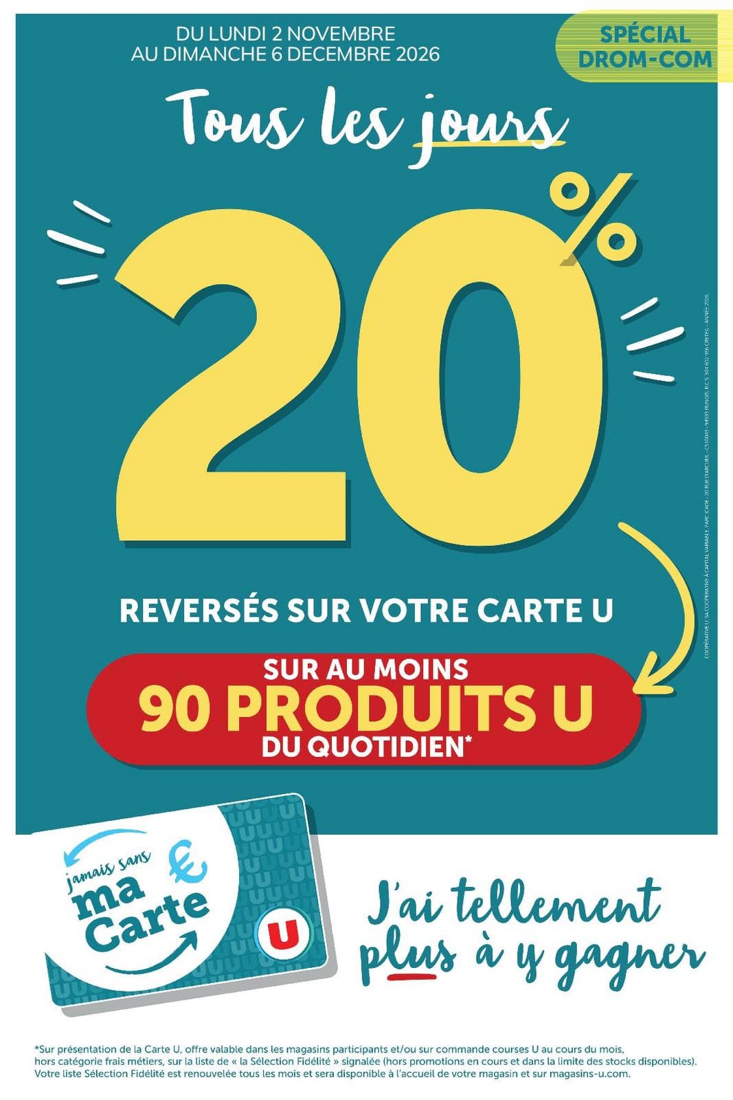 Ma sélection Carte U Novembre drom com
