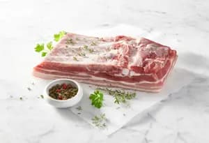 Porc : Poitrine Entière Avec Os