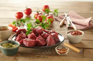 Viande Bovine : Pièce à Fondue ou Brochettes