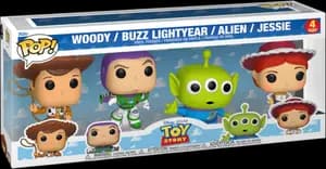 LE PACK DE 4 FIGURINES POP !