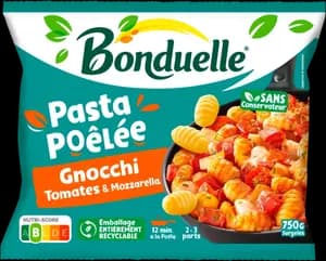 Pasta Poêlée Gnocchi Tomates Mozarella Surgelée Bonduelle