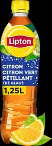 Boisson Pétillante au Thé Citron-Citron Vert Lipton