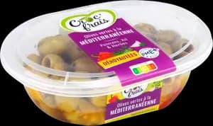Olives Dénoyautées à la Méditerranéenne Croc'frais