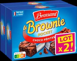 Brownie à Partager Choco Pépites Brossard