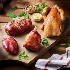 Surprise de Porc Cuite Rôtie en Magasin