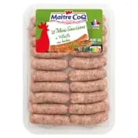 Saucisses De Volaille Aux Herbes Mini Maitre Coq