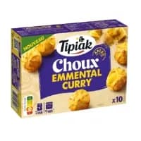 Choux Apero Emmental Curry Surgeles Tipiak