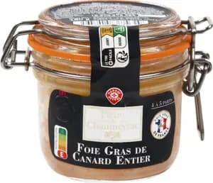 Foie gras canard entier bocal - 180 g - PIERRE DE CHAUMEYRAC