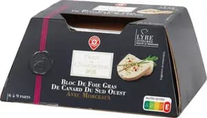 Bloc foie gras I.G.P. - 300 g - PIERRE DE CHAUMEYRAC