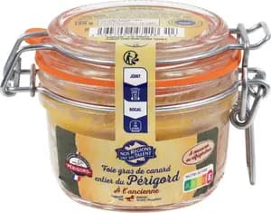 Foie gras de canard entier du Périgord à l'ancienne - 125 g - NOS REGIONS ONT DU TALENT