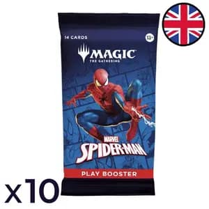 Lot de 10 boosters de jeu Magic: The Gathering — Marvel's Spider-Man - Magic EN