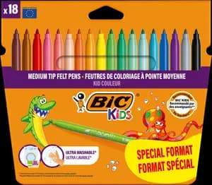 18 Feutres de Coloriage