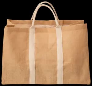 Sac à Bûches en Toile de Jute - Ruecab