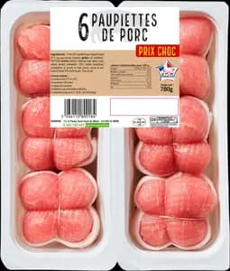 6 Paupiettes de Porc