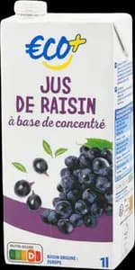 Jus de Raisin - Eco+