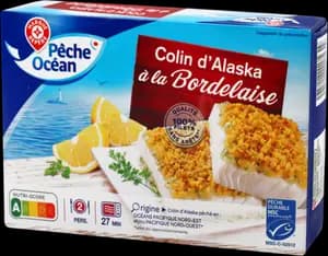 Colin D'alaska à la Bordelaise Surgelé - Pêche Océan