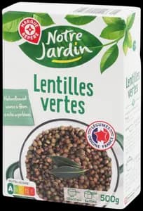 Lentilles Vertes - Notre Jardin