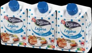 Crème Légère Fluide 12% Mat.gr. - Délisse