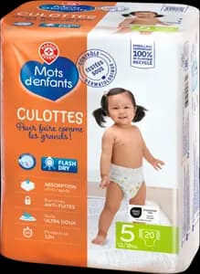 Culottes Bébé - Mots D'enfants