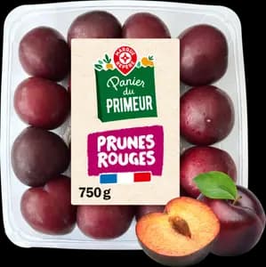 Prunes Rouges Demarche Qualite - Panier du Primeur