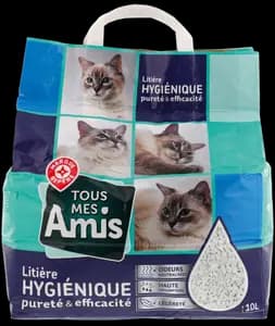 Litière Minérale Hygiénique - Tous Mes Amis