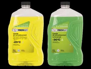 Sur les Produits Présents en Magasin de la Gamme de Liquides de Refroidissement "Tech9"