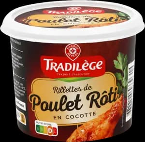 Rillettes de Poulet Rôti en Cocotte - Tradilège