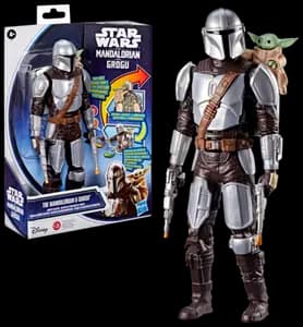 FIGURINES MANDALORIAN ET GROGU - STAR WARS