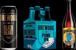 Sur les Produits Présents en Magasin de la Gamme "Brewdog".