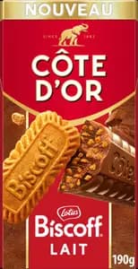 Tablette de Chocolat Biscoff - Côte D'or