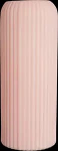 Vase Stripé Rose 20cm