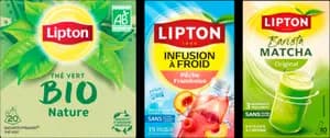 Sur les Produits Présents en Magasin de la Gamme "Lipton"