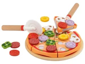 Ensemble d'aliments en bois