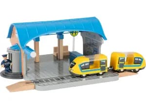 Extension de train en bois
