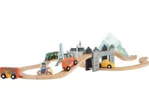 Set de chemin de fer : Voyage en Europe ou Tour du monde