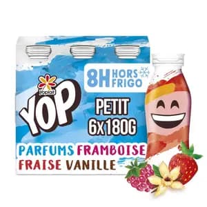 Yoplait Ptit Yop Panache Yaourt à Boire 6x180g