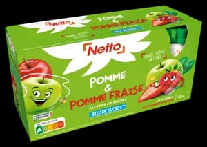Compote en Gourdes Pomme & Pomme Fraise