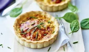 2 tartes aux fromages