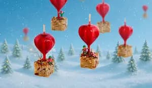 8 Montgolfières apéritives bloc de foie gras