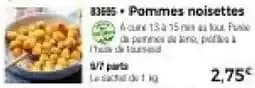 Pommes noisettes