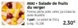 Salade de fruits du verger