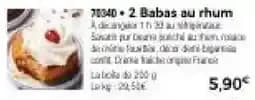 Babas au rhum