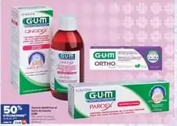 Gum gamme dentifrices et bains de bouche