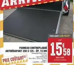 Panneau Contreplaqué Antidérapant