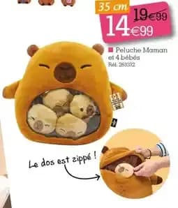 Peluche Maman et 4 bébés