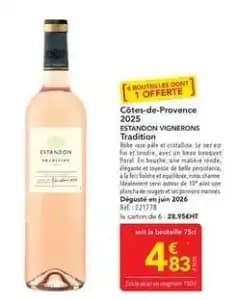 Estandon - cotes-de-provence 2025