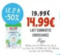 Hipp lait combiotic croissance