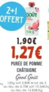 Good Gout Purée de pomme châtaigne