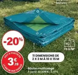 Bâche multiusage