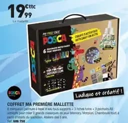 Posca Coffret Ma Première Mallette